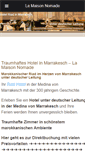 Mobile Screenshot of lamaisonnomade.com